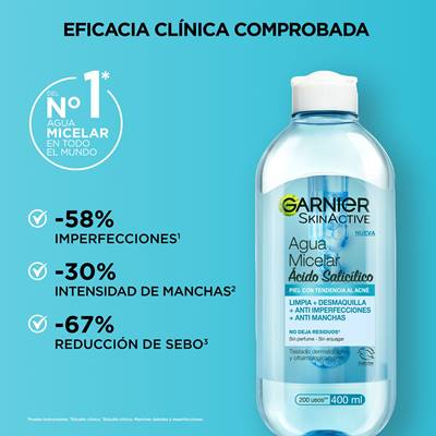 Imagen con Eficacia clínica comprobada. Reduce imperfecciones e intensidad de manchas
