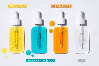 Imagen de Productos Garnier Express Aclara con Vitaminca, Acido Salicilico, Niacinamida y AHA