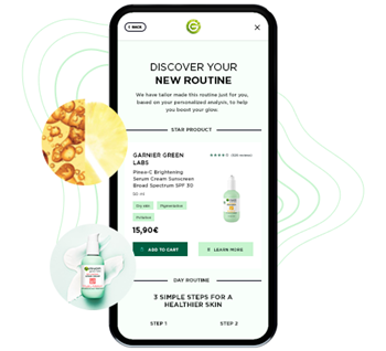 DMI SkinCoachAI Landingpage 09 PhoneRoutine intl July2021