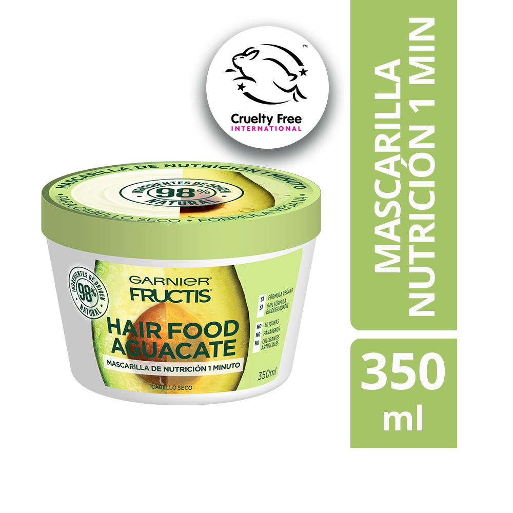 mascarilla hairfood aguacate