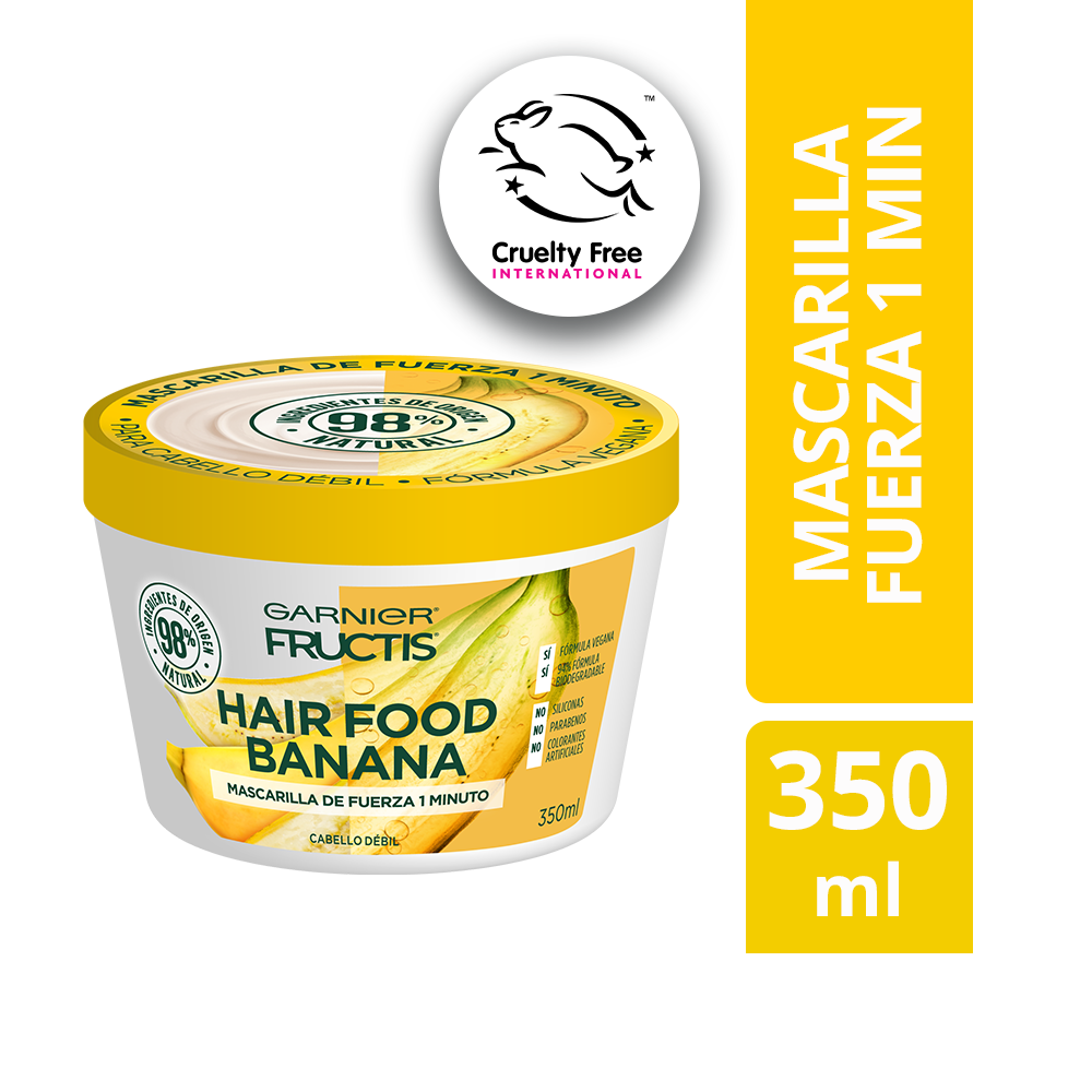 mascarilla hairfood banana