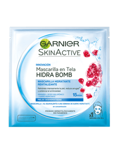 mascarilla en tela hidra bomb