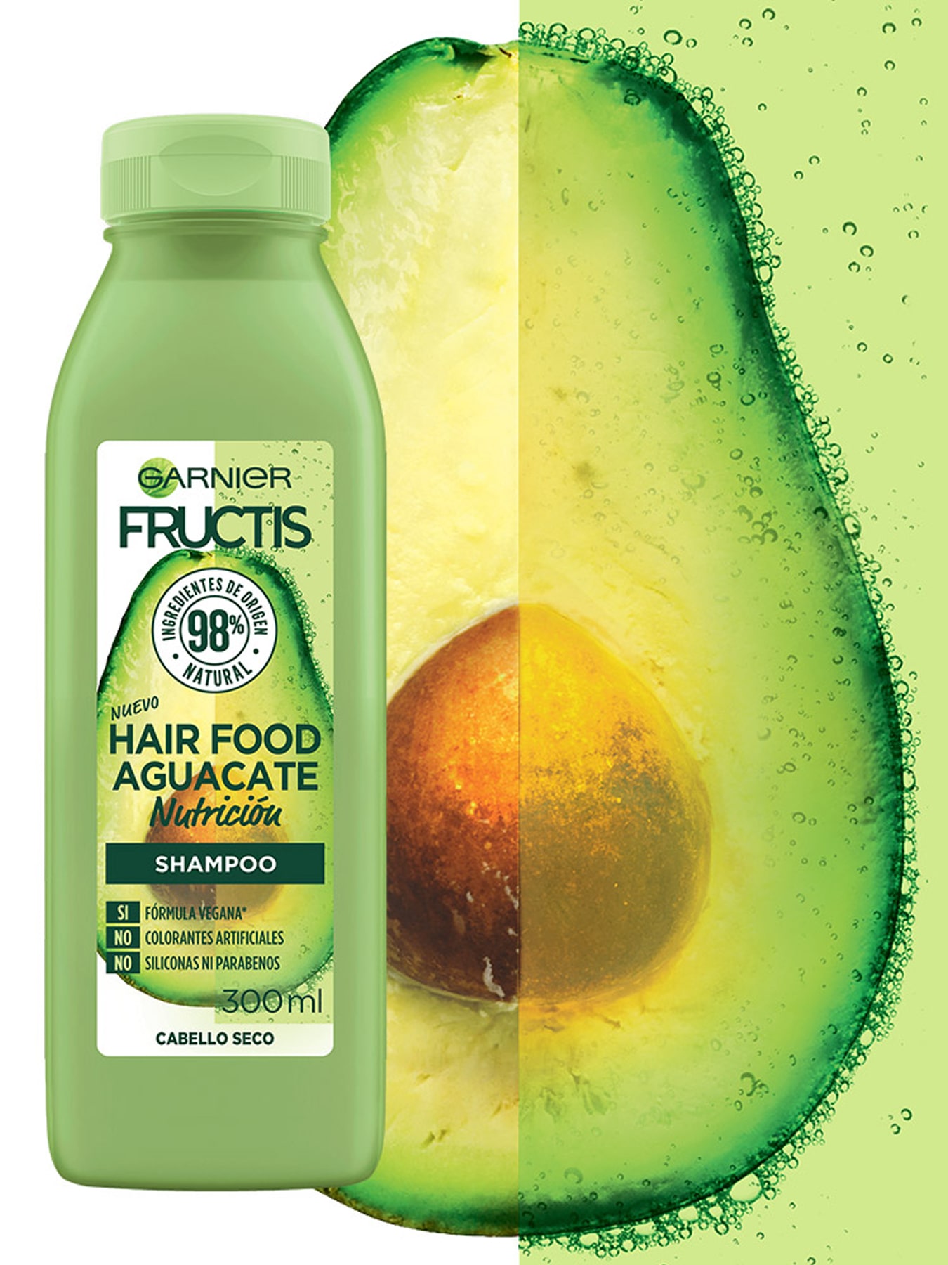 Fructis Hair Food Shampoo Aguacate Garnier