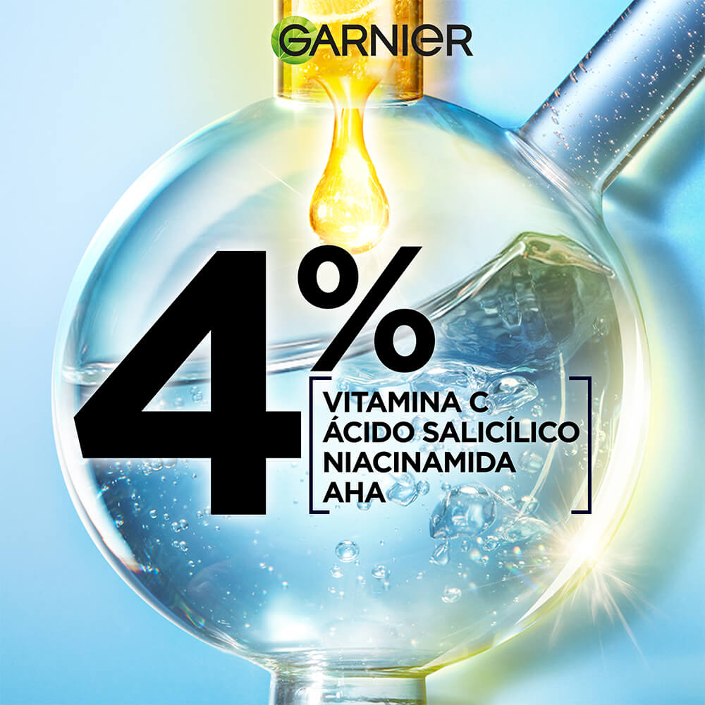 Imagen 4 Ingredientes del Sérum: Vitamina C ,ácido Salicilico, Niacinamida y AHA